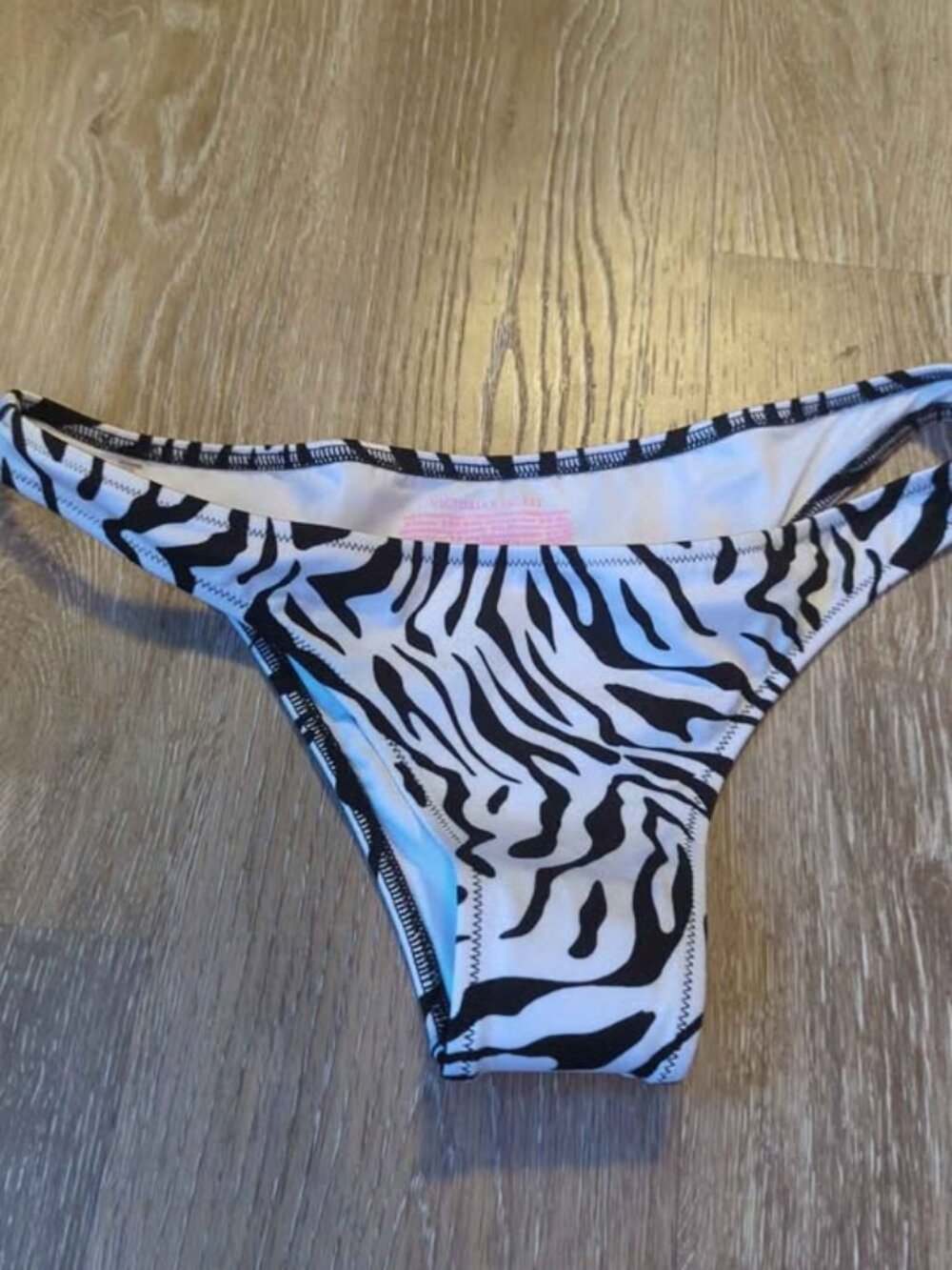 Victoria's Secret Zebra Print Bikini Bottom S new